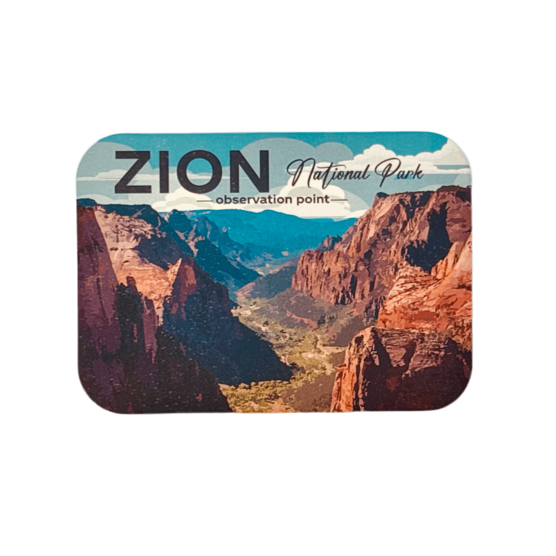 Magnet - Soft Touch Zion - Zion Natl Park Forever Project