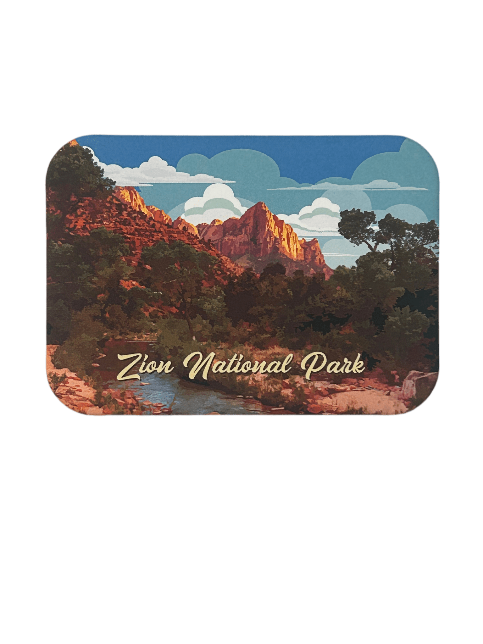 Magnet - Soft Touch Zion - Zion Natl Park Forever Project