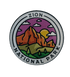 Magnet - Zion Clean Circle Acrylic SM MAS13858 - Zion Natl Park Forever Project