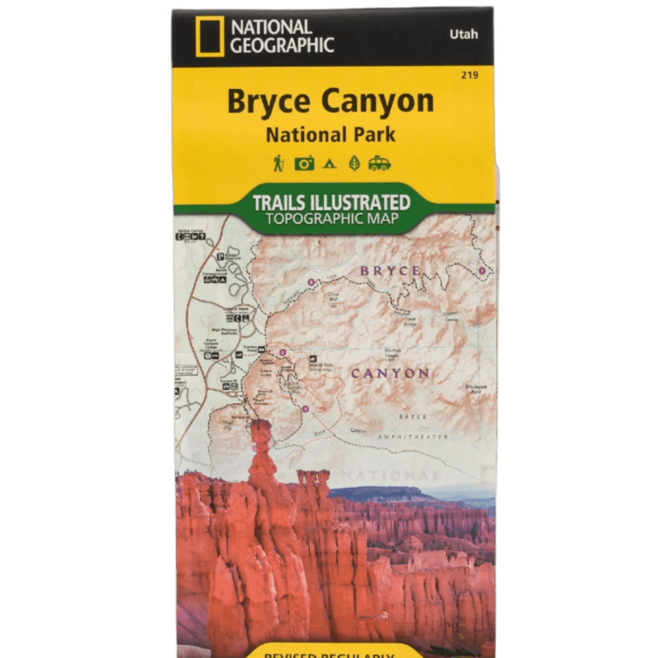 Map - Bryce Nat Geo TI - Zion Natl Park Forever Project