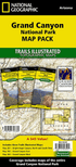 Map - Grand Canyon Nat Geo TI - Zion Natl Park Forever Project