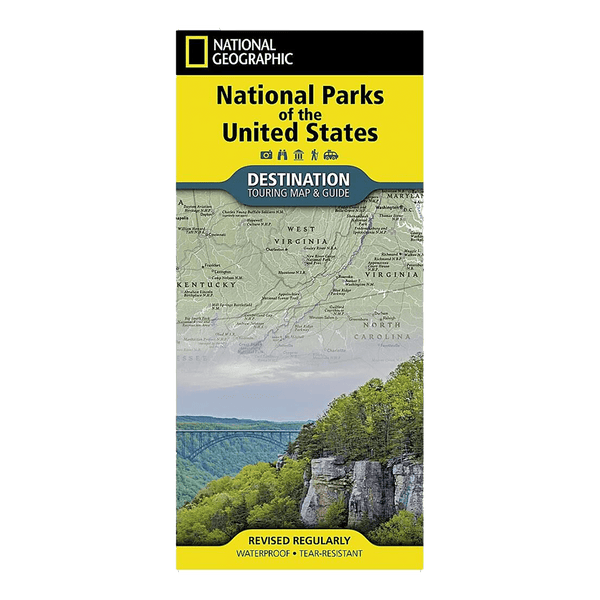 Map - Nat Geo Natl Parks US - Zion Natl Park Forever Project