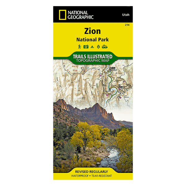 Map - Zion Nat Geo TI - Zion Natl Park Forever Project