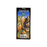 Trail Tracks Zion Pano Trail Tracks map, detailed panoramic hiking trail map of Zion National Park from Trail Tracks.