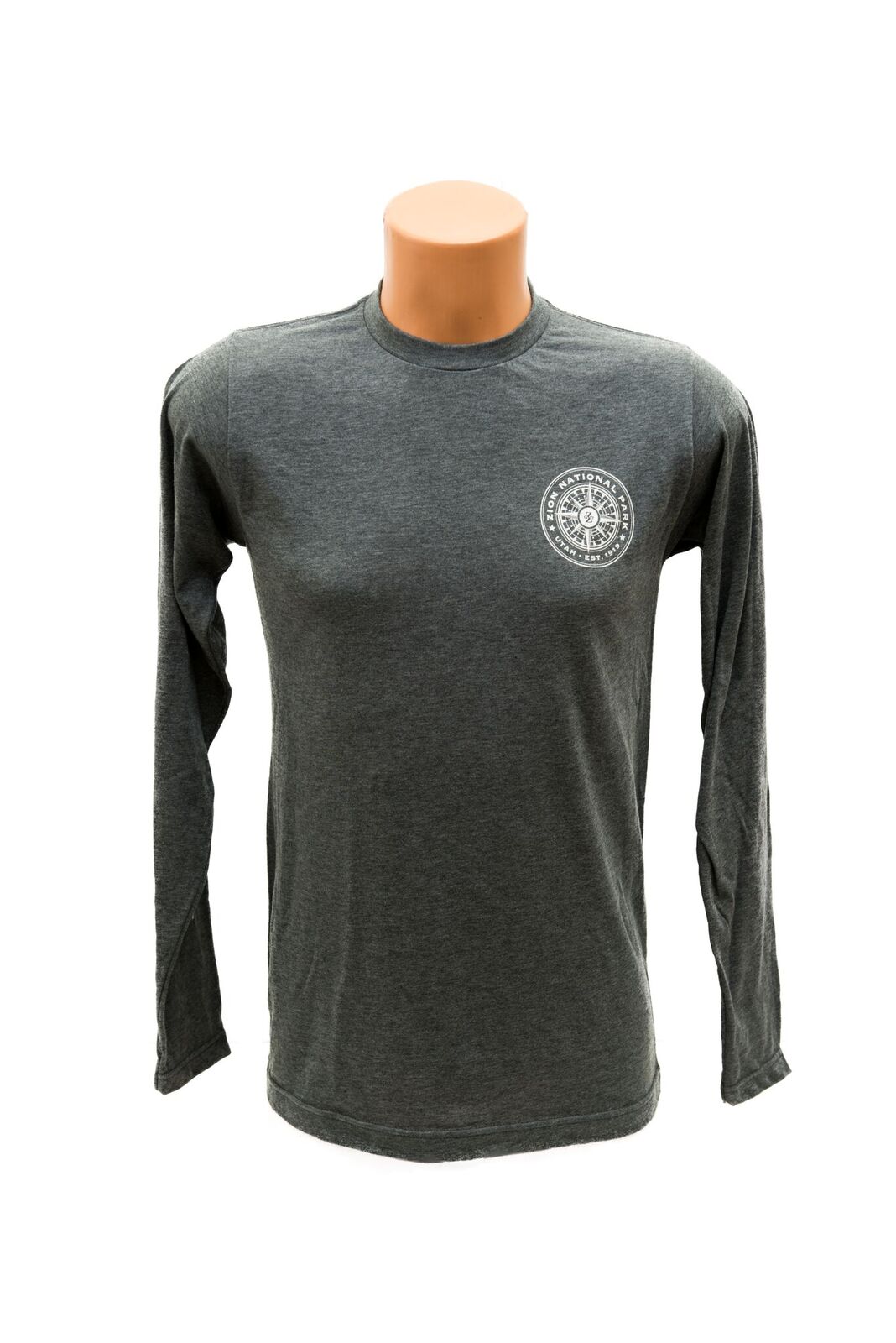 Tshirt - Zion GPS LS - Zion Natl Park Forever Project