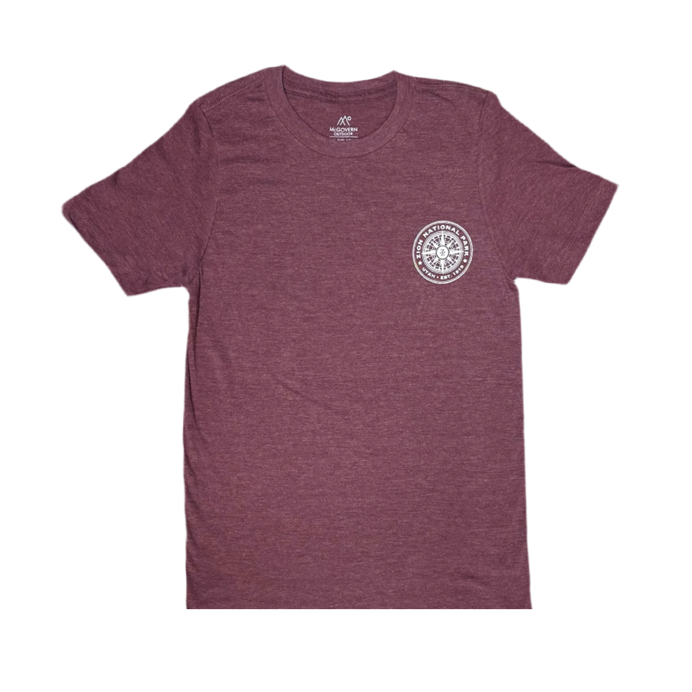 Tshirt - Zion GPS SS - Zion Natl Park Forever Project