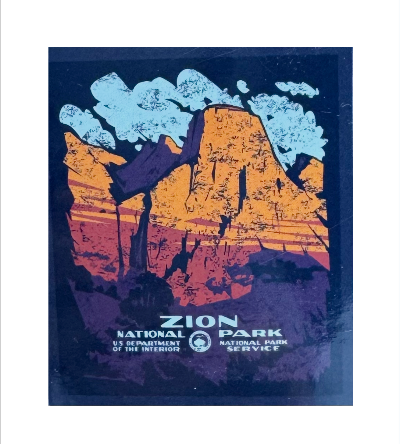 Blanket - WPA Art - Zion Natl Park Forever Project