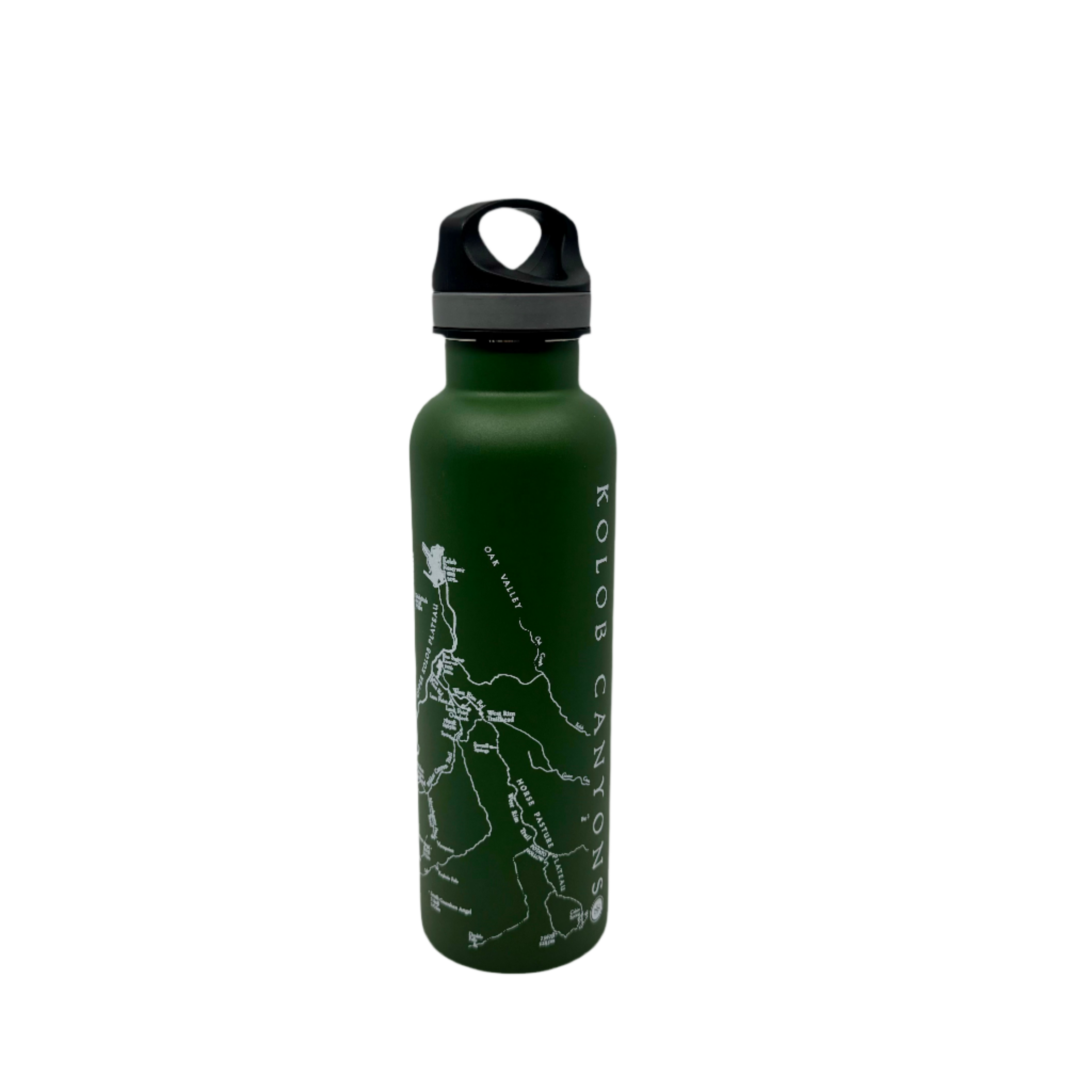 Water Bottle - Kolob Map - Zion Natl Park Forever Project