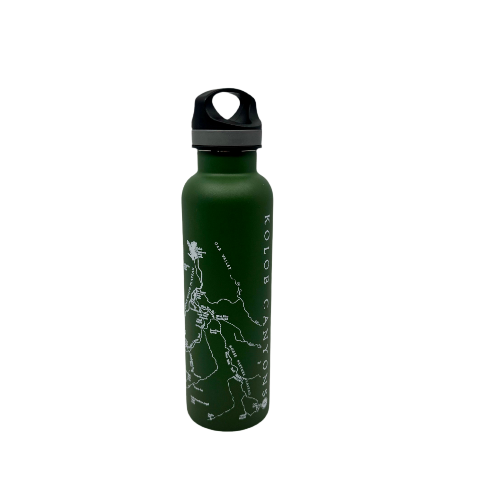 Water Bottle - Kolob Map - Zion Natl Park Forever Project