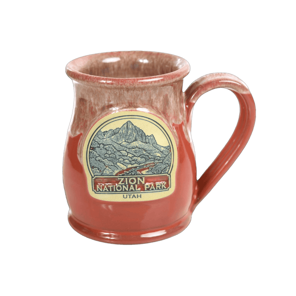 Mug - Deneen The Watchman Coral - Zion Natl Park Forever Project