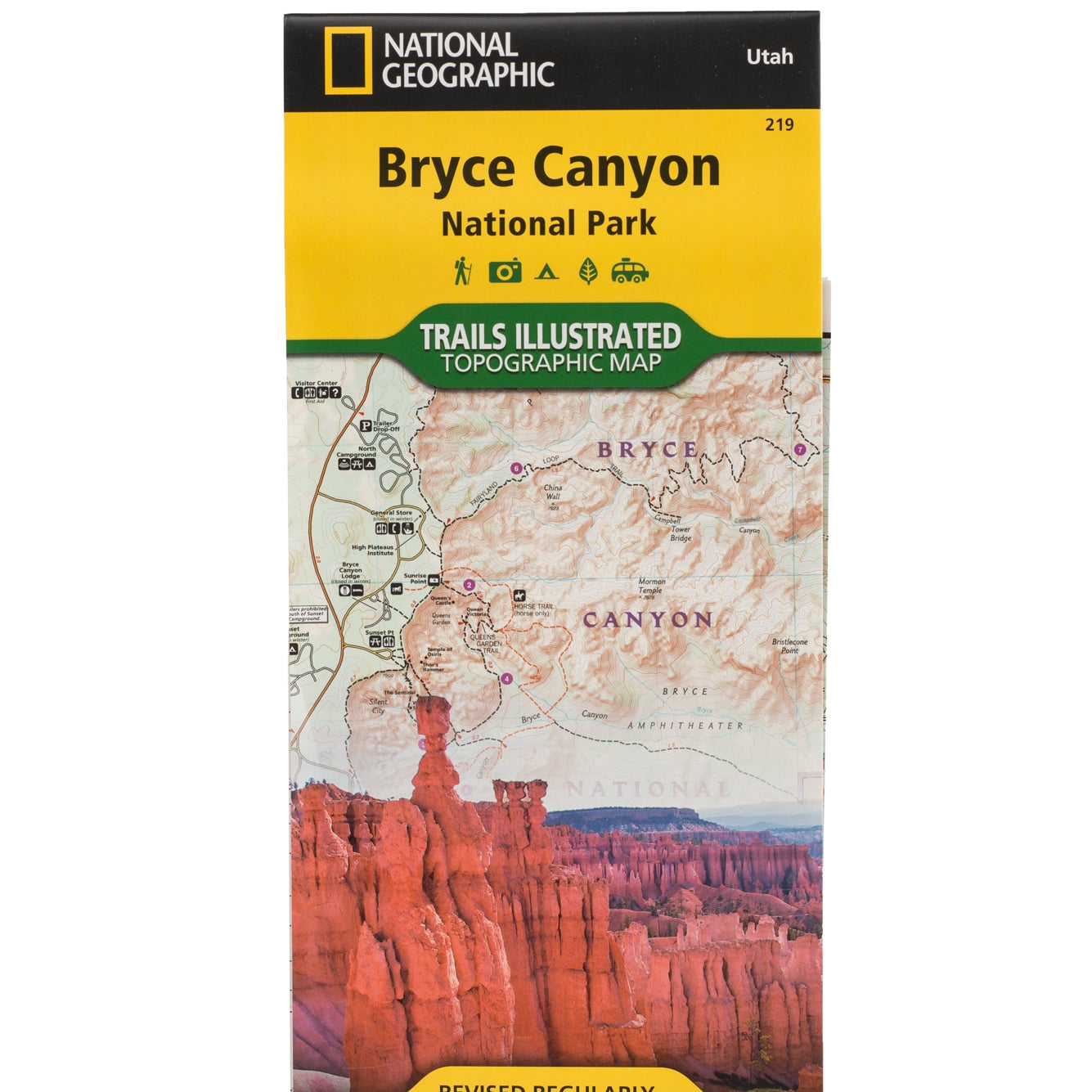 Map - Bryce Nat Geo TI - Zion Natl Park Forever Project