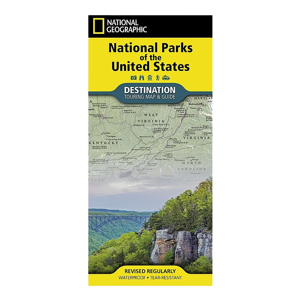 Map - Nat Geo Natl Parks US - Zion Natl Park Forever Project