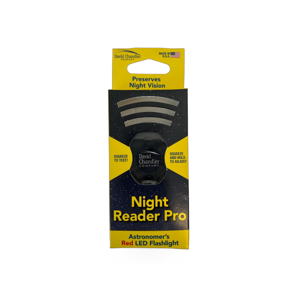 Night Sky Reader Pro Astronomer Flashlight by David Chandler Company, Inc., compact handheld flashlight for stargazing and astronomy.