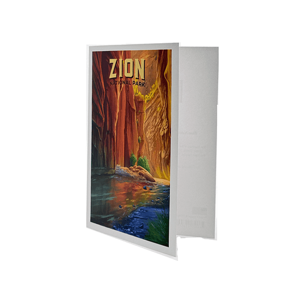 Notecard - The Narrows 110601 - Zion Natl Park Forever Project