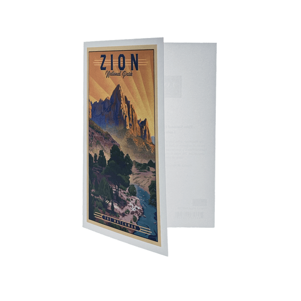 Notecard - The Watchman - Zion Natl Park Forever Project