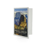 Lantern Press Zion Angels Landing notecard featuring a scenic view of Zion National Park's famous Angels Landing trail.