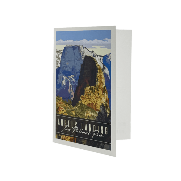 Notecard - Zion Angels Landing - Zion Natl Park Forever Project