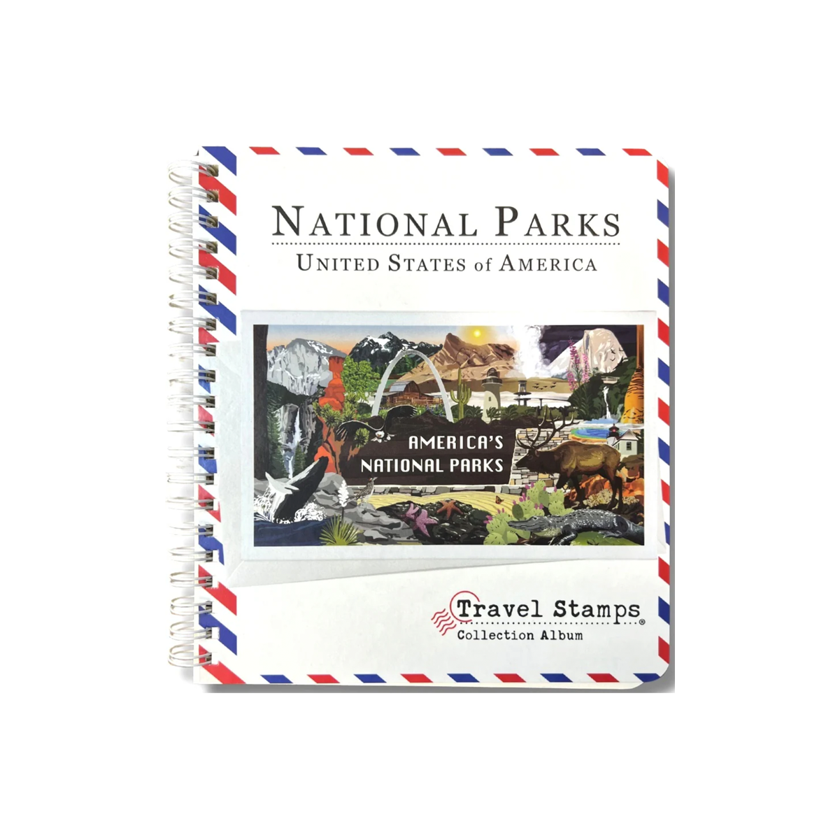 Book - Travel Stamp Collection Album - Zion Natl Park Forever Project