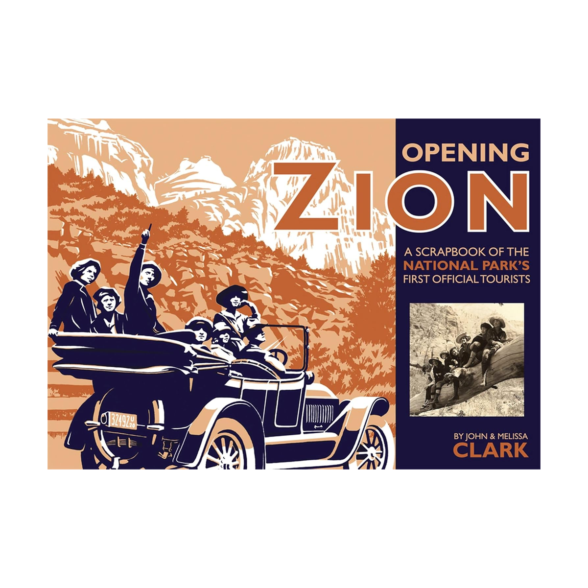 Book - Book Opening Zion - Zion Natl Park Forever Project