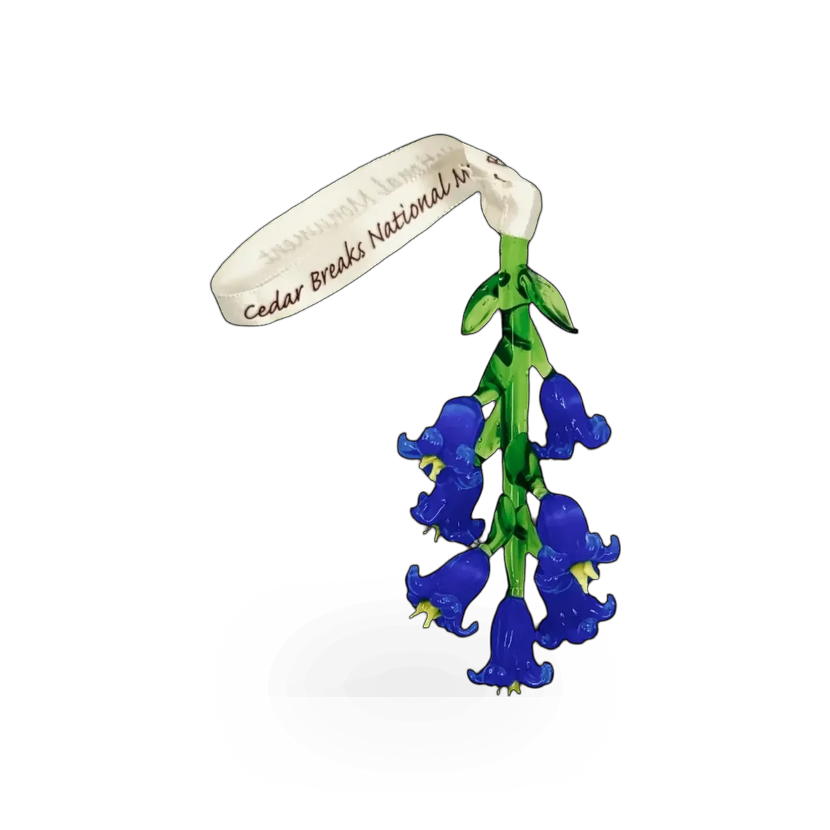 Blue bell themed ornament by Charles Products featuring a custom CEBR design, perfect for decorative display.