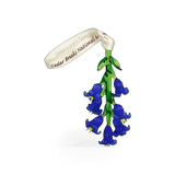 Blue bell themed ornament by Charles Products featuring a custom CEBR design, perfect for decorative display.