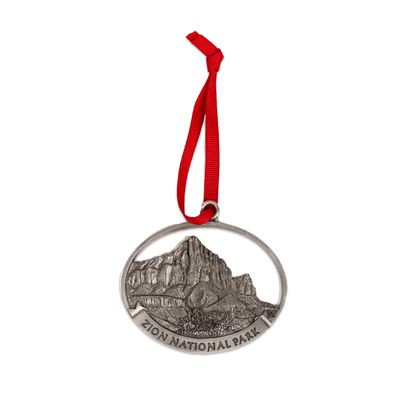 Ornament - Zion Canyon Pewter - Zion Natl Park Forever Project