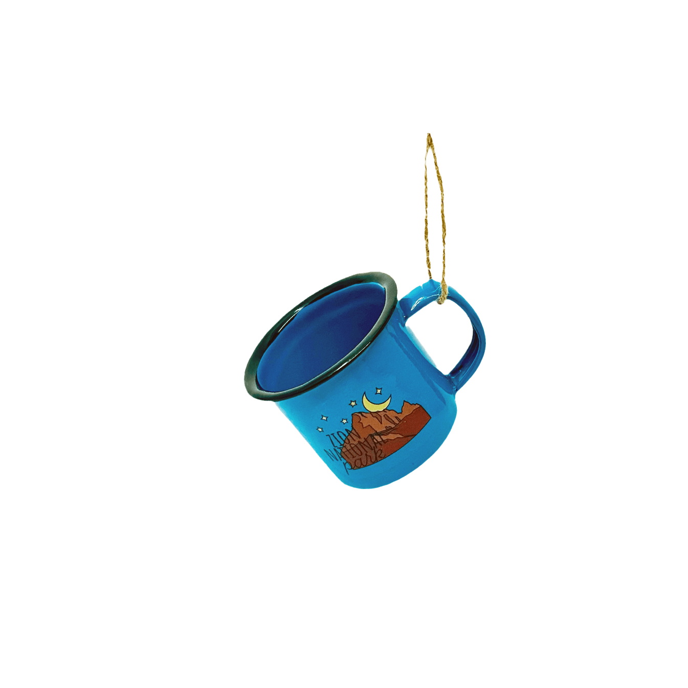 Ornament - Zion Cup Blue - 95196-TCOR - Zion Natl Park Forever Project