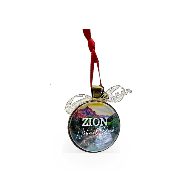 Urban Charm Zion Watchman Charm ornament featuring a detailed watchman figure on a decorative metal loop.