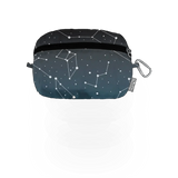 ChicoBag Company Constellation Travel Pack with multiple compartments and space-themed design for organized travel storage.
