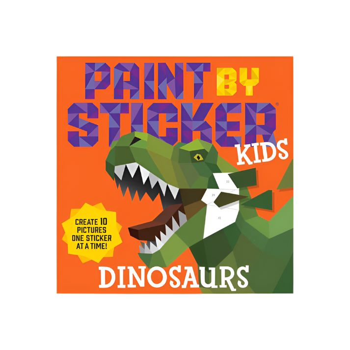Color - Paint by Sticker Book - Dinosaur