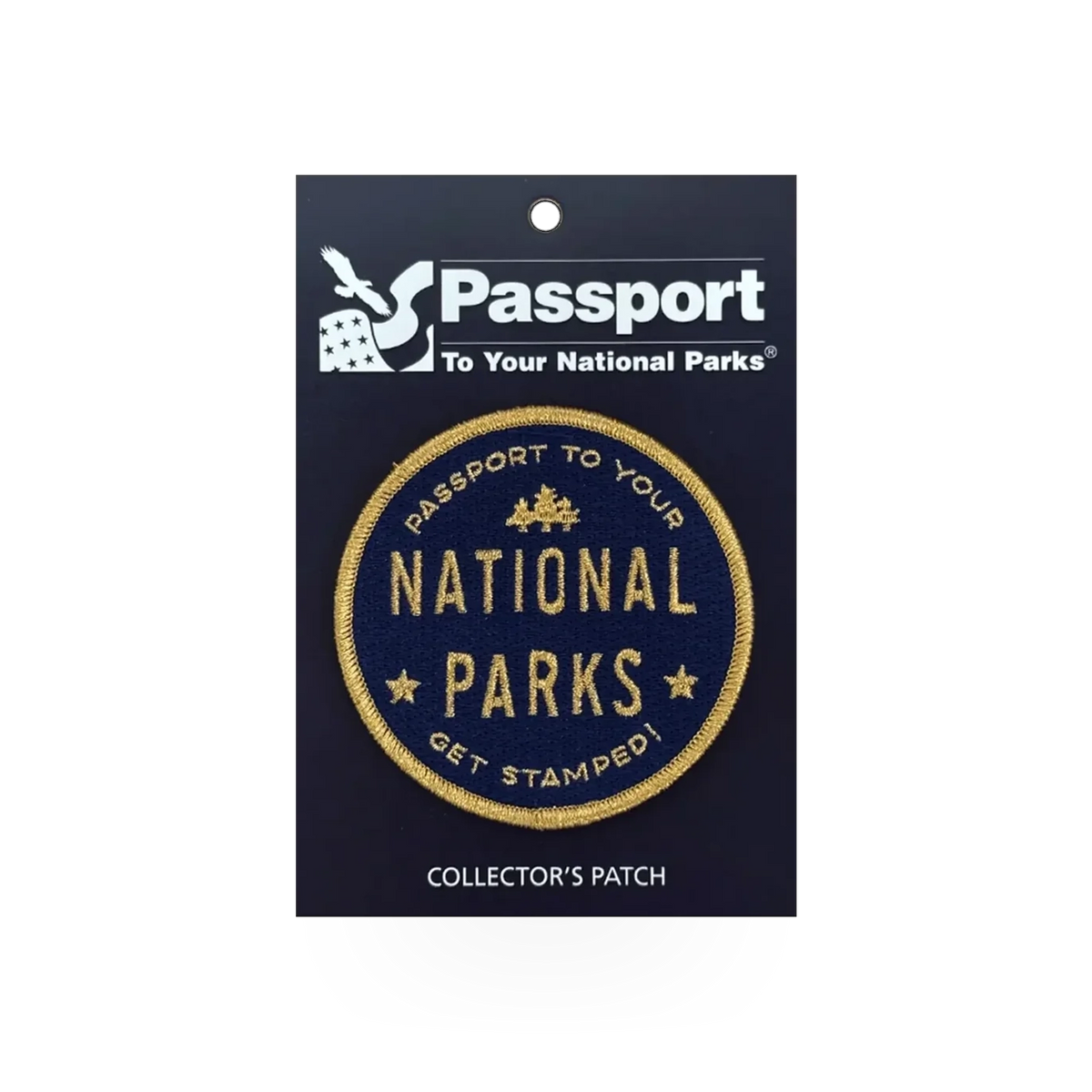 Eastern National Passport Collectors Patch featuring vibrant design and detailed embroidery for travel enthusiasts.