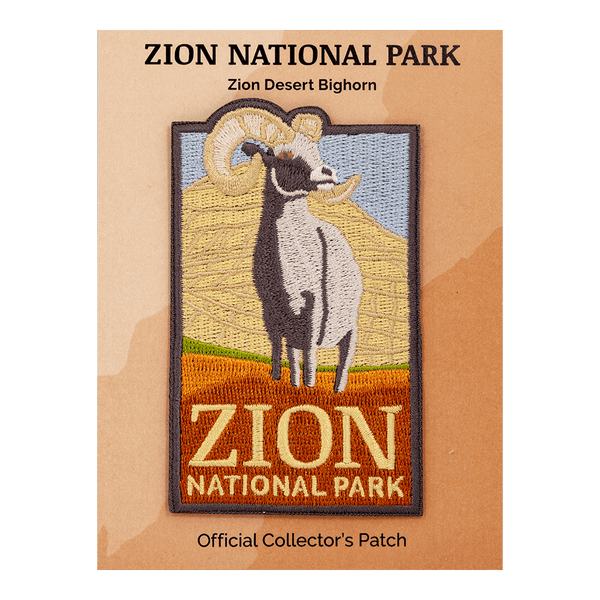 Patch - Checkerboard Bighorn - Zion Natl Park Forever Project