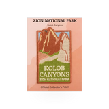Eagle River Designs Patch - Kolob theme featuring detailed embroidery of the Kolob area on a fabric patch.