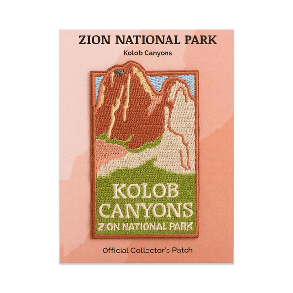 Eagle River Designs Patch - Kolob theme featuring a detailed embroidered design on fabric background.