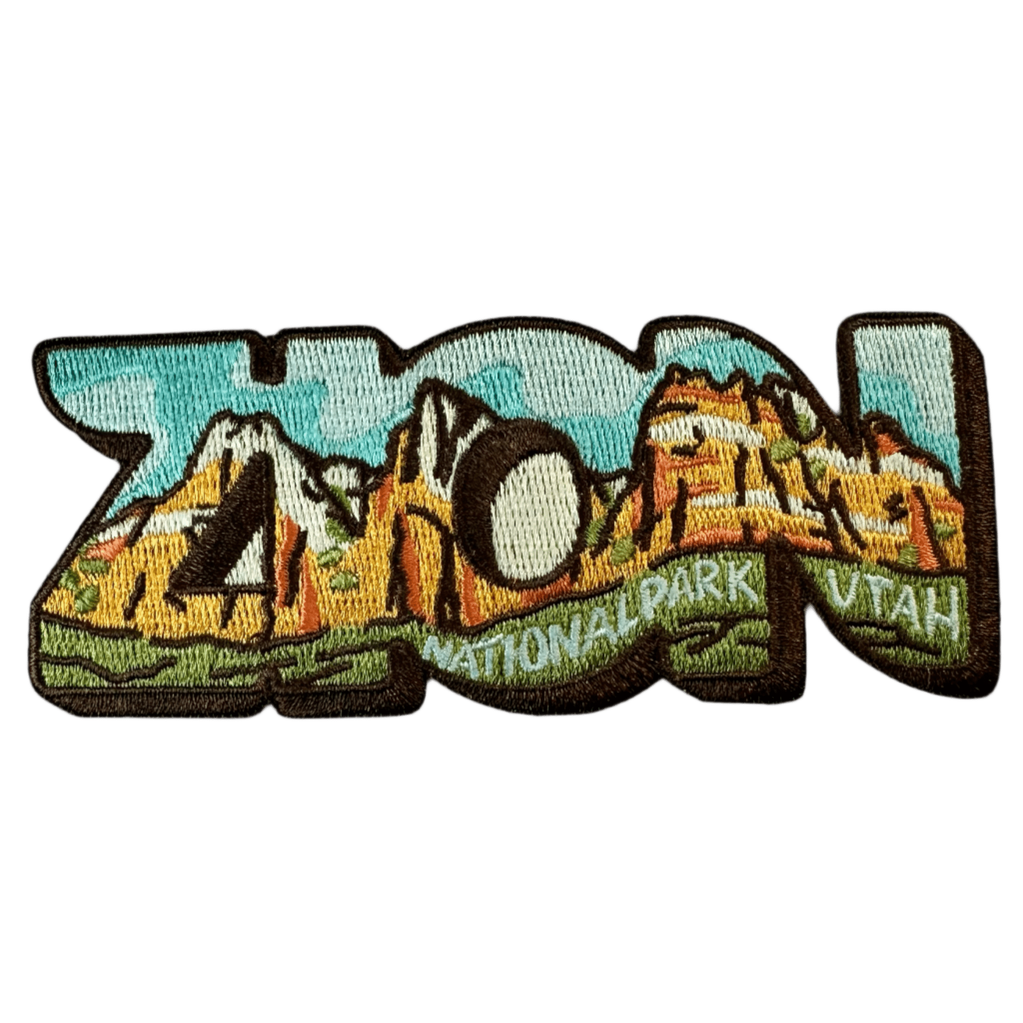 Patch - Magnet Zion Word - Zion Natl Park Forever Project