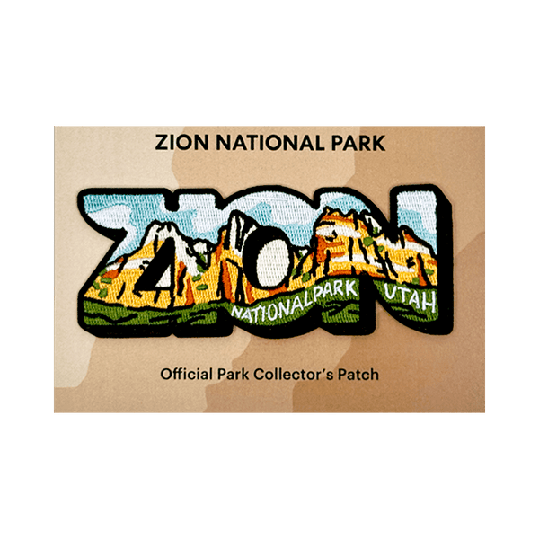Patch - Word Zion - Zion Natl Park Forever Project