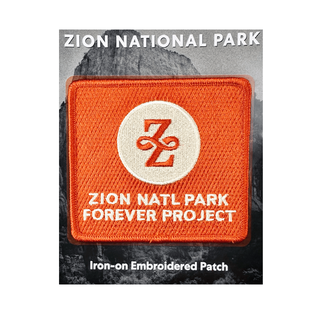 Patch - Zion Forever Orange Square - Zion Natl Park Forever Project