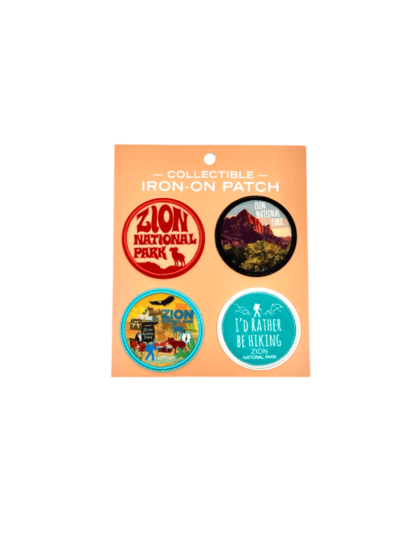 Patch - Zion Mini 4 Pk - 2-PTCH4 - D - Zion Natl Park Forever Project