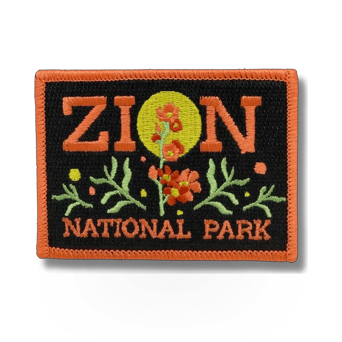 Outpatch Zion Wildflowers patch featuring vibrant floral design, perfect for customizing clothing or accessories.