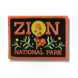 Outpatch Zion Wildflowers patch featuring vibrant floral design, perfect for customizing clothing or accessories.