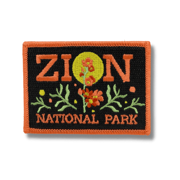 Outpatch Zion Wildflowers patch featuring colorful wildflower design on a fabric patch for clothing or accessories.