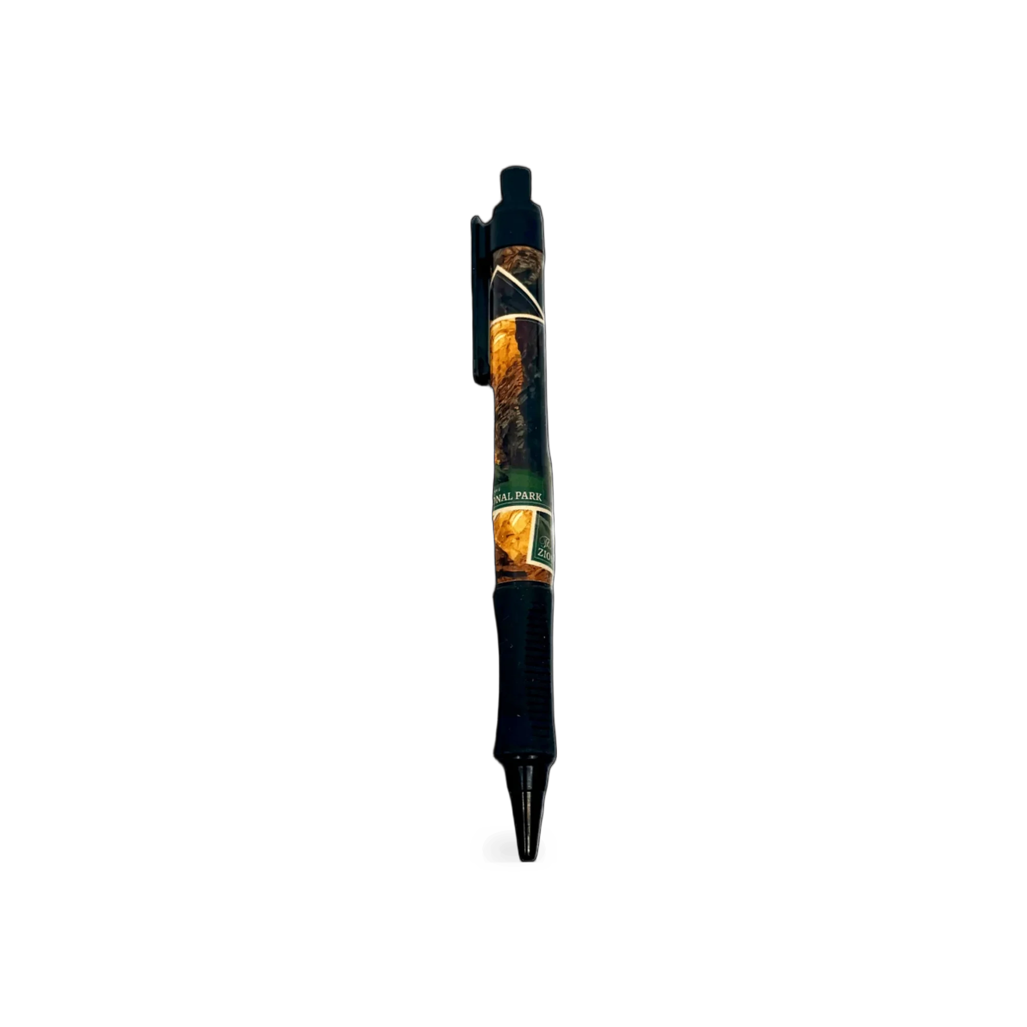 Impact Photographics narrows theme pen with sleek design and black ink, featuring the product code 86869-CPN.