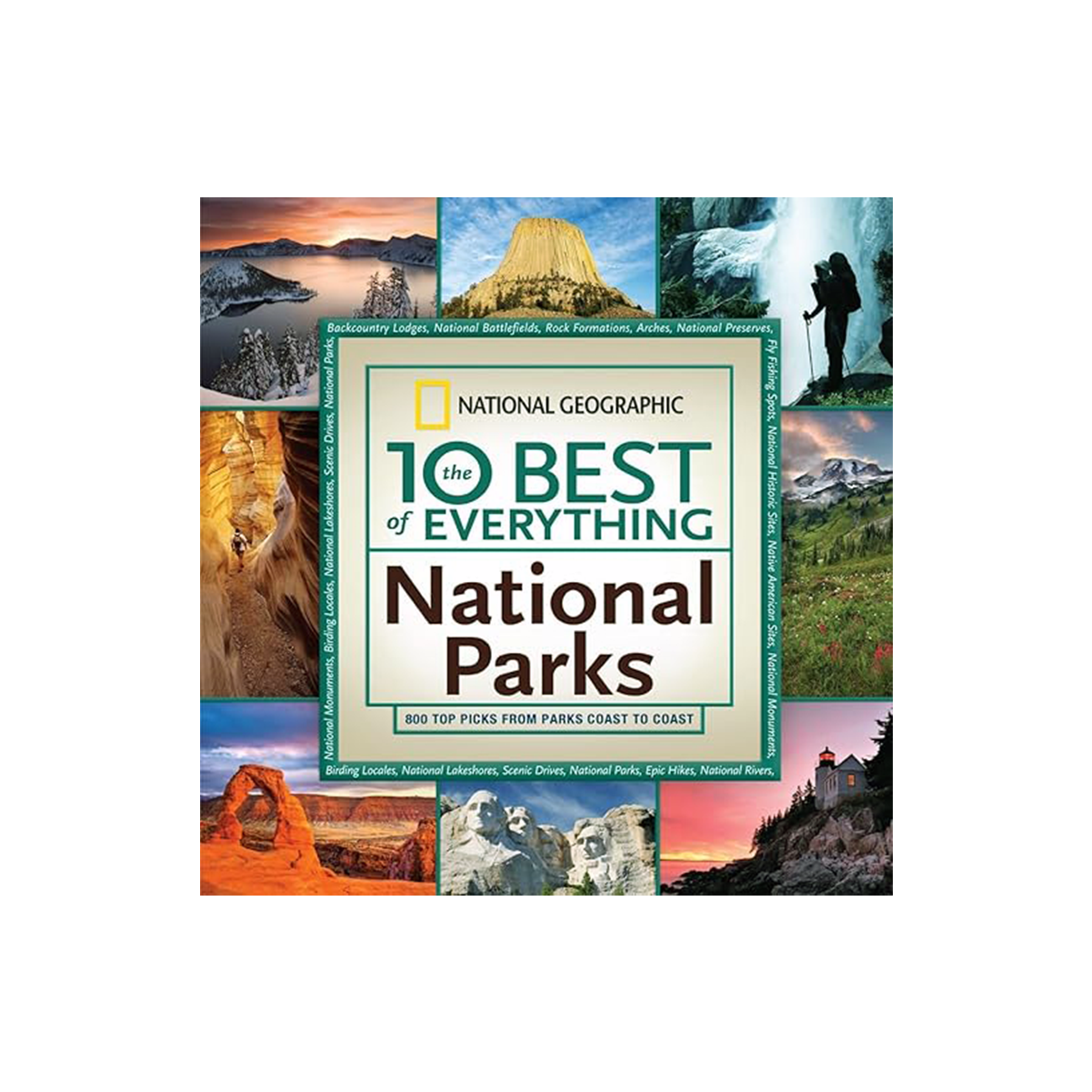 Book - Nat Geo 10 Best Everything Natl Parks - Zion Natl Park Forever Project