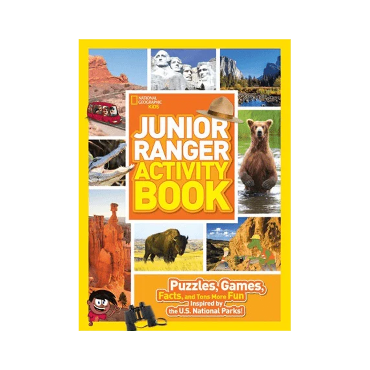 Book - Nat Geo Kid Jr Ranger Activity - Zion Natl Park Forever Project