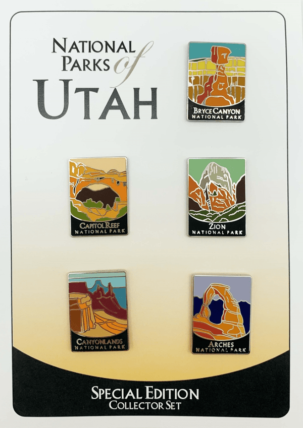 Pin - 5 Pack Utah Natl Parks - Zion Natl Park Forever Project
