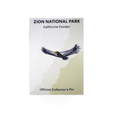 Eagle River Designs California condor animal themed pin featuring a detailed depiction of the iconic bird.