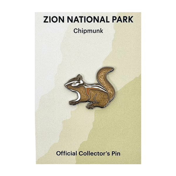 Pin - Animal - Chipmunk - Zion Natl Park Forever Project