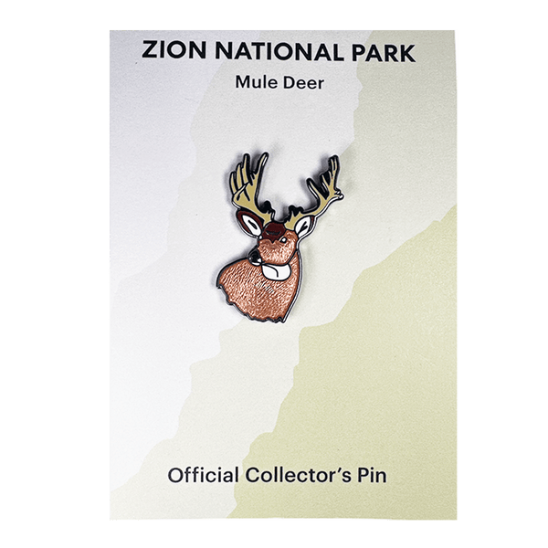 Pin - Animal - Mule Deer - Zion Natl Park Forever Project