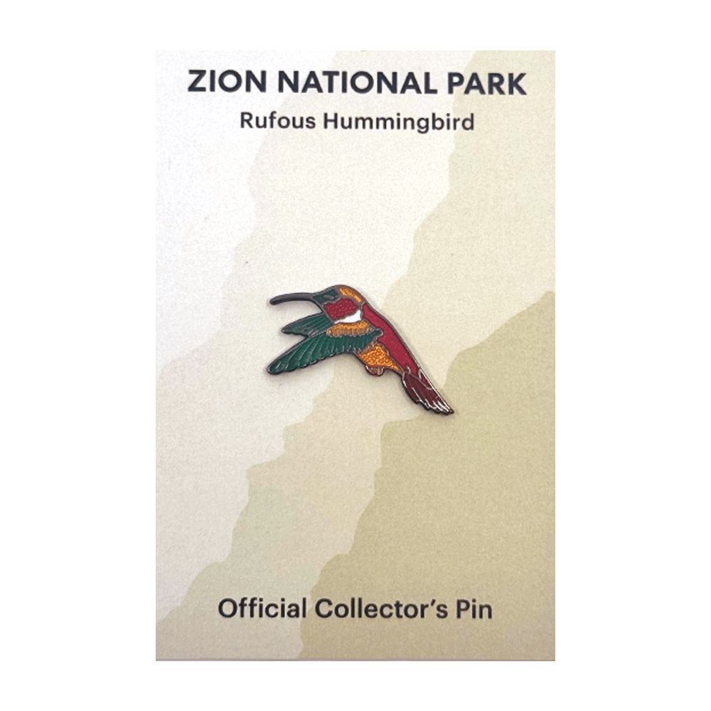 Pin - Animal - Rufous Hummingbird - Zion Natl Park Forever Project