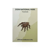 Eagle River Designs animal theme pin featuring a detailed tarantula spider illustration.
